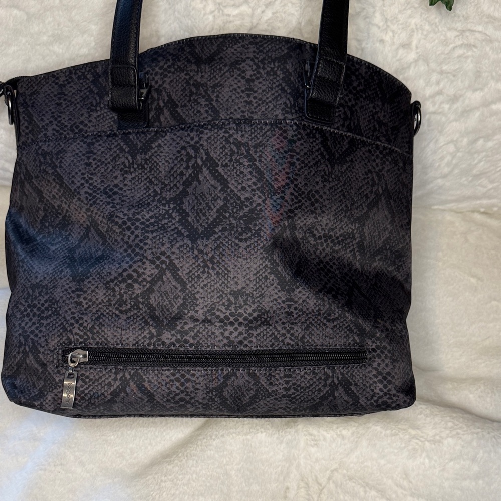 ♟️📓📁Baggallini Snake Skin Tote - Picture 6 of 15